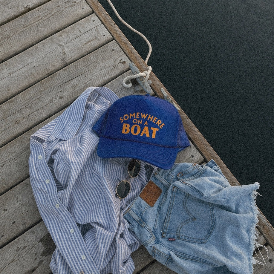 Somewhere on a boat