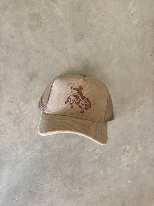 Cowboy tan corduroy ￼