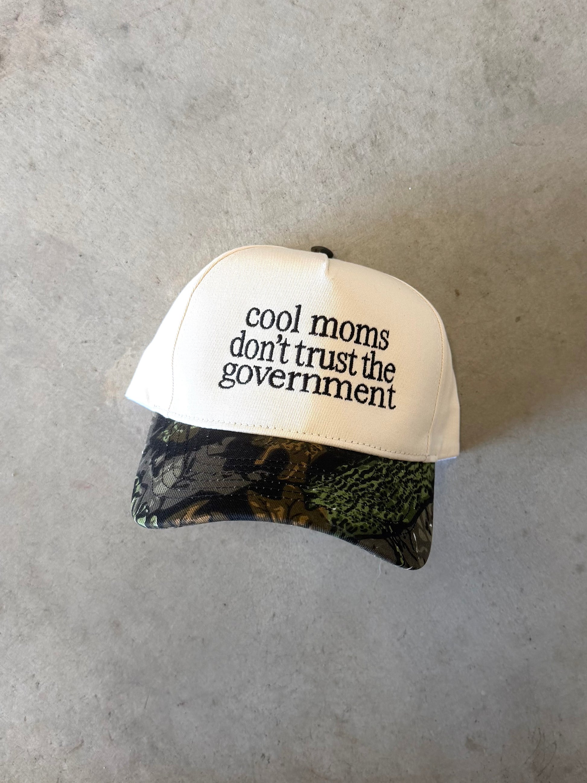 Cool moms don’t trust the government