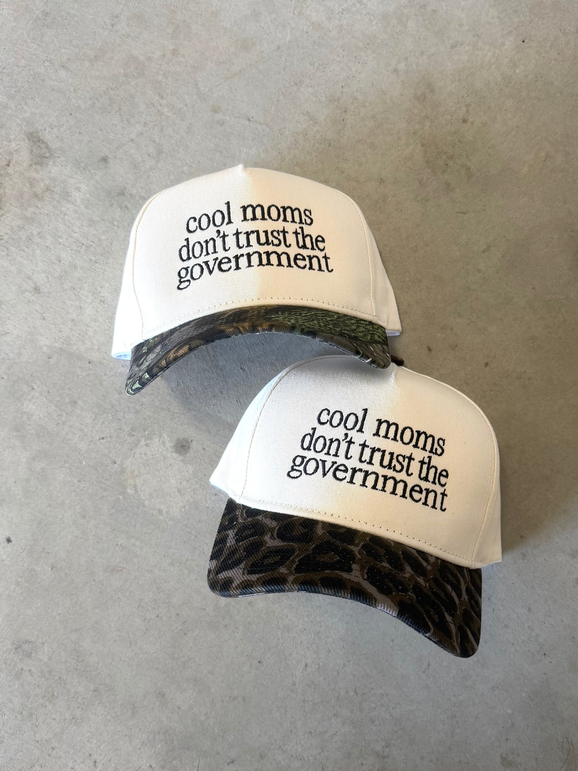 Cool moms don’t trust the government