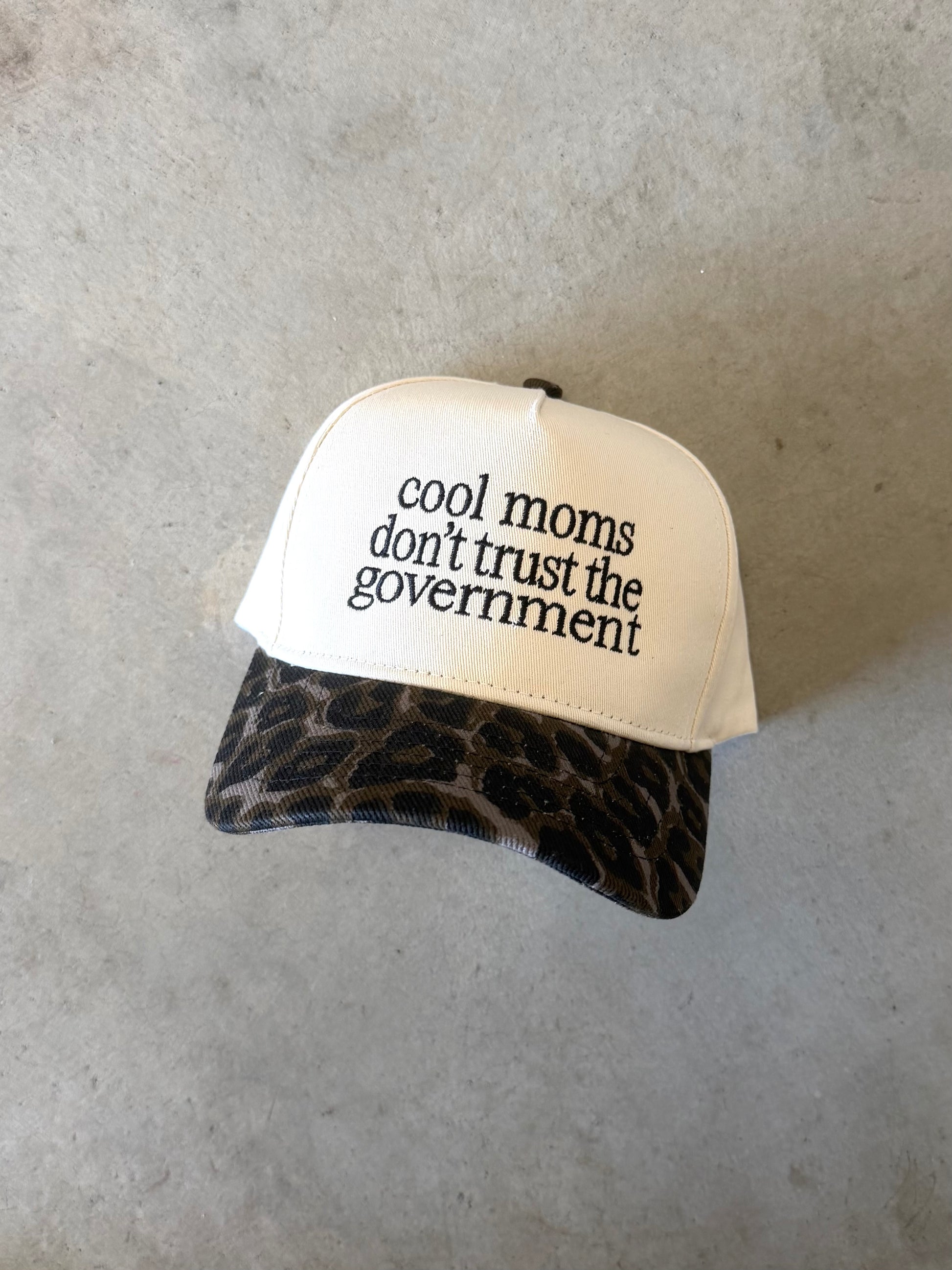 Cool moms don’t trust the government