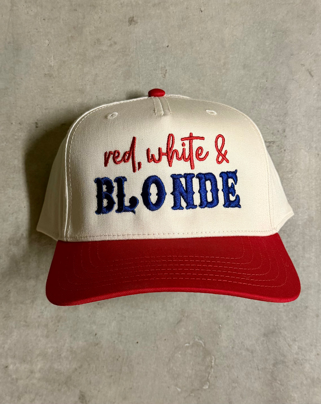 Red white & BLONDE